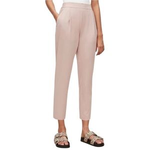 AllSaints Aleida Tri Trousers Dust Pink Pants Size 4 NWT